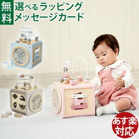 エデュテ ベルギー レーベルレーベル labellabel 木のおもちゃ/木製玩具 アクティビティキューブ 知育玩具 型はめ ルーピング お誕生日 FSC認証 おうち時間 子供