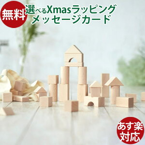 積み木 木のおもちゃ 日本製 ニチガン ブナのブロックス(袋つき) 36P お誕生日 知育玩具 1歳半 男 女 おうち時間 子供