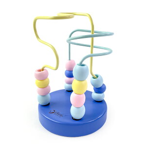 木のおもちゃ ルーピング おもちゃ 1歳 1歳半 2歳 型はめ パズル 知育玩具 ミニビーズコースター 知育 木製 女の子 ベビー 赤ちゃん 1歳誕生日プレゼント クリスマス プレゼント | Classic World