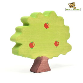 【ポイント5倍】クリスマス holztiger 木製玩具 フィギュア 森 木 ツリー 動物 アニマル レトロ インテリア 人形 置物 雑貨 縁起物 小物 可愛い お洒落 木製 ドイツ HOLZTIGER ホルツタイガー アップルツリー