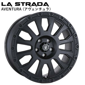 LA-STRADA AVENTURA (�� �X�g���[�_ �A���F���`����) 18 x 8.0 +40 5H/114.3 WB (�����N���u���b�N) x 4�{�@�����Y�� �t�H�[�h �G�N�X�v���[��