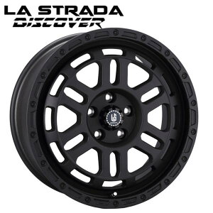LA-STRADA DISCOVER (�� �X�g���[�_ �f�B�X�J�o�[) 17 x 7.5 +40 5H/127 WB (�����N���u���b�N) 71.6�� x 4�{�@���W�[�v �����O���[(JK/JL)