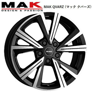 MAK QVARZ (�}�b�N �N�o�[�Y) 16x6.5 +47 5H/100 BM�i�u���b�N�~���[�j57.1����p x4�{�@��VW �|��(9N.6R.AW(GTI�܂�)) T-CROSS(�e�B�[�N���X)