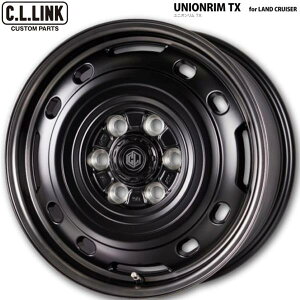 C.L.LINK/�V�[�G�������N�yUNIONRIM TX�z���j�I������TX 18x7.5 �{55 6H/139.7 �}�b�g�u���b�N&�����|���b�V��+�}�b�g�X���[�N�N���A�iMB/MSC�jx4�{