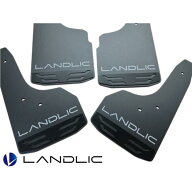 LAND-HSMF-002 LANDLIC（ランドリック） マッドフラップ ハスラー ブラック（BLACK）