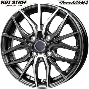 �����ʌ��聚 HOTSTUFF�y�z�b�g�X�^�b�t�z�v���V���X �A�X�g M4 14x4.5 +45 4H/100 �K�����^�|���b�V���iGMP�jAM4-01 x4�{