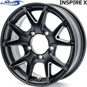 showaGARAGE�y�V���E���K���[�W�zINSPIRE X�i�C���X�p�C�A�e���j16x5.5 +20 5H/139.7 �}�b�g�u���b�N�iW00220�jx4�{�@���W���j�[ JB64W/JB23W