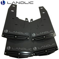 LAND-N3D5MF-002 LANDLIC（ランドリック） マッドフラップ 新型デリカD:5（2026-） ブラック（BLACK）