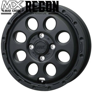 �z�b�g�X�^�b�t MX RECON�y�}�b�h�N���X ���[�R���z14x4.5 +50 4H/100 MBK�i�}�b�g�u���b�N�j x4�{�@���G�u���BW �L�����[