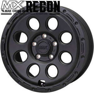 �z�b�g�X�^�b�t MX RECON�y�}�b�h�N���X ���[�R���z15x6.0 +43 5H/100 MBK�i�}�b�g�u���b�N�j x4�{�@���V�G���^ ���C�Y�n�C�u���b�h ���b�L�[�n�C�u���b�h