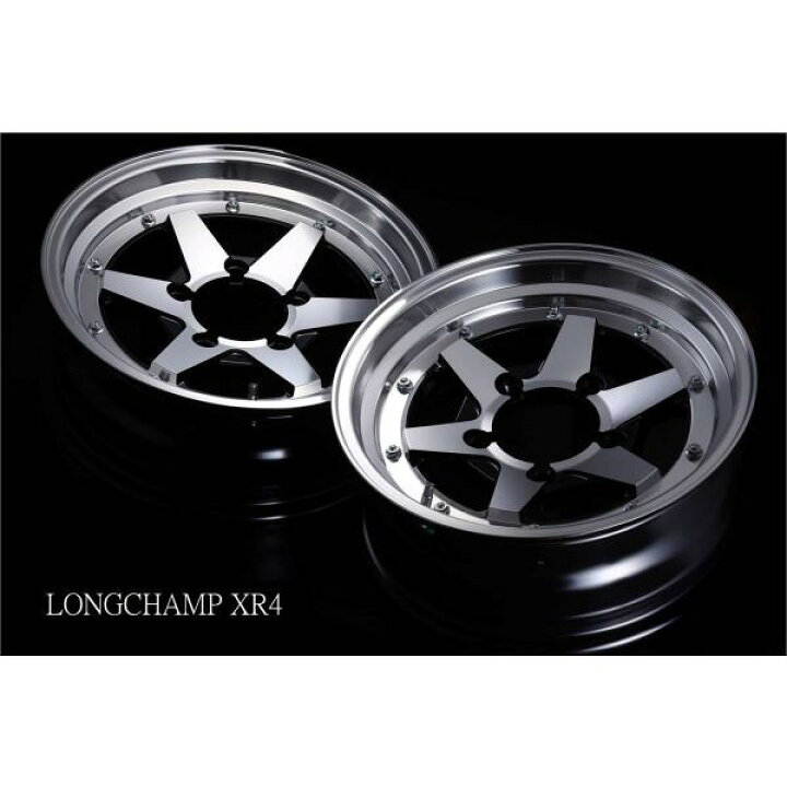 楽天市場】【ロンシャンXR4】16x6.0JJ ±0 5H/139 BK/P（ブラック 