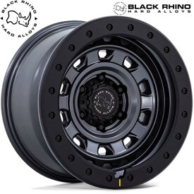 ★数量限定★ Black Rhino【ブラックライノ】XPLORER（エクスプローラー）16x5.5 -13 5H/139.7 マットガンメタ/マットブラックリップx4本