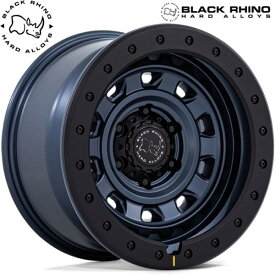 ★数量限定★ Black Rhino【ブラックライノ】XPLORER（エクスプローラー）16x5.5 -13 5H/139.7 メタリックブルー/マットブラックリップx4本