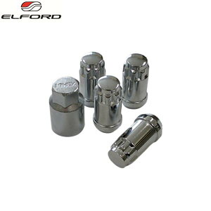 �G���t�H�[�h�yELFORD�z���b�N�i�b�g �N���[���o�[�W���� 19HEX M14X1.5 60�x�e�[�p�[ �S��45mm ���b�N�i�b�g4�{�L�[�A�_�v�^�[����@���X�`�[����