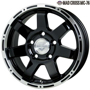 ʌ聚zbgX^bt }bhNXiMAD CROSSjMC-76 18x8.0 +48 5H/150 ubN/|bViBK/Pj MC76-14 x4{