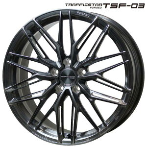 HOTSTUFF�y�g���t�B�b�N�X�^�[�zTFS-03 19x8.0 �{42 5H/114.3 �u���b�V���h���u���b�N�N���A�iBRSC�jx4�{�@��6/��7