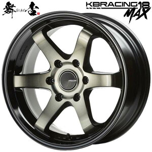  BUAN JAPAN iJYLI[gjKB RACING18MAXyP[r[[VO18MAXz18x8.0 {38 6H/139.7 X[NNASPiSMCSPjx4{