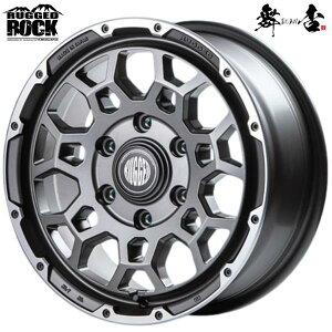 ���� BUAN JAPAN �i�J�Y�L�I�[�g�jRUGGED ROCK�y���M�b�h���b�N�z16x6.5 �{38 6H/139.7 �Z�~�O���X�K�����^�iSGM�jx4�{