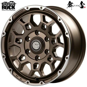 ���� BUAN JAPAN �i�J�Y�L�I�[�g�jRUGGED ROCK�y���M�b�h���b�N�z16x6.5 �{38 6H/139.7 �Z�~�O���X�u�����Y�iSGZ�jx4�{