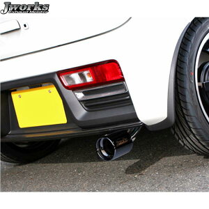 ジェイワークス【J WORKS】エヌジェネレーション ジェイブラックマフラー(NJB-002)アルトワークス 2WD DBA-HA36S R06A H27.12〜 ※要加工