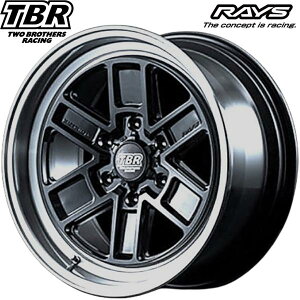 ʌ聚RAYSyTWO BROTHERS RACINGzTBR TB-01 18x9.0 {25 6H/139.7 ubN/DCiB9Zjx4{Zbg zC[̂(I[o[tF _[dl) 200nCG[Xp