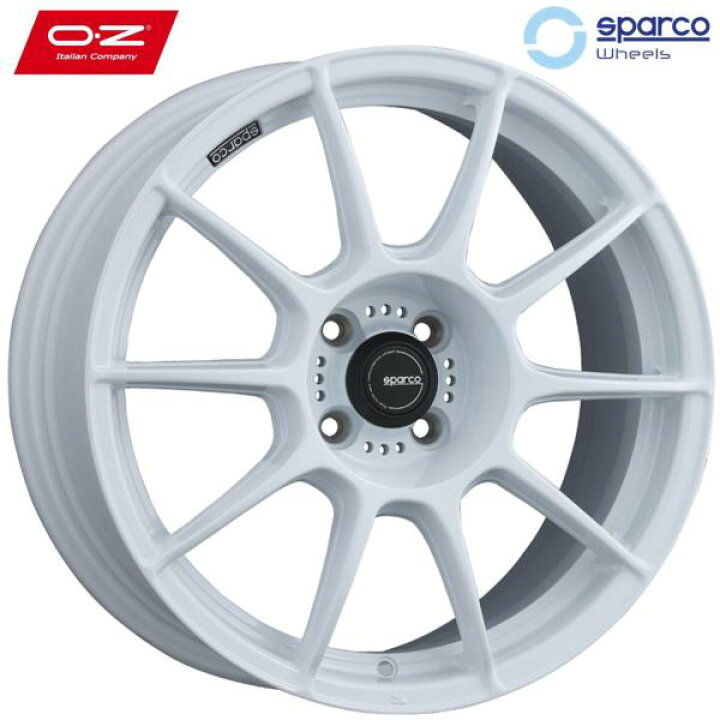 楽天市場】OZ SPARCO【スパルコ FF1】17x7.5 ＋35 4H/98 ホワイト（W  