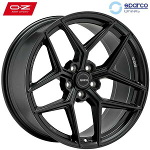 OZ SPARCO�y�X�p���R FF3�z18x8.0 �{45 5H/112 �}�b�g�u���b�N�iMB�jx4�{�i�p�[�c�L�b�g�t���j