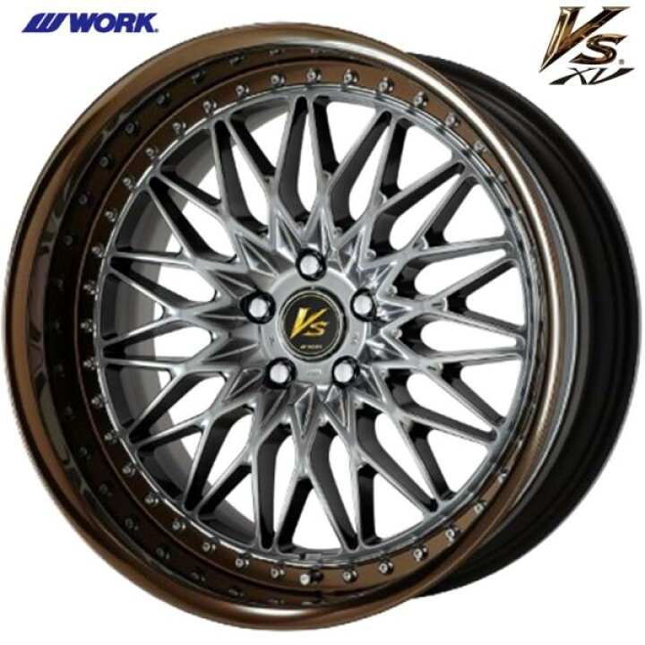 WORK VS-XV SR ワーク 社外ホイール 20インチ 4本 9J/10J5HPCD114.3+34 