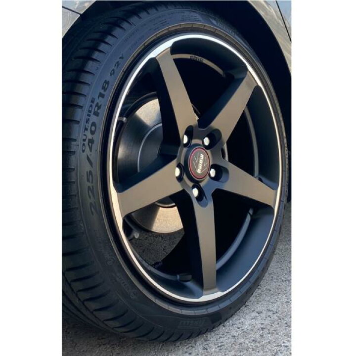 楽天市場】【MOMO FIVE】モモ ファイブ 18x8.0 +25 5H/112 マット 