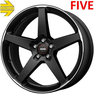 �yMOMO FIVE�z���� �t�@�C�u 18x8.0 +40 5H/114.3 �}�b�g�u���b�N�|���b�V���iMBP�jx4�{