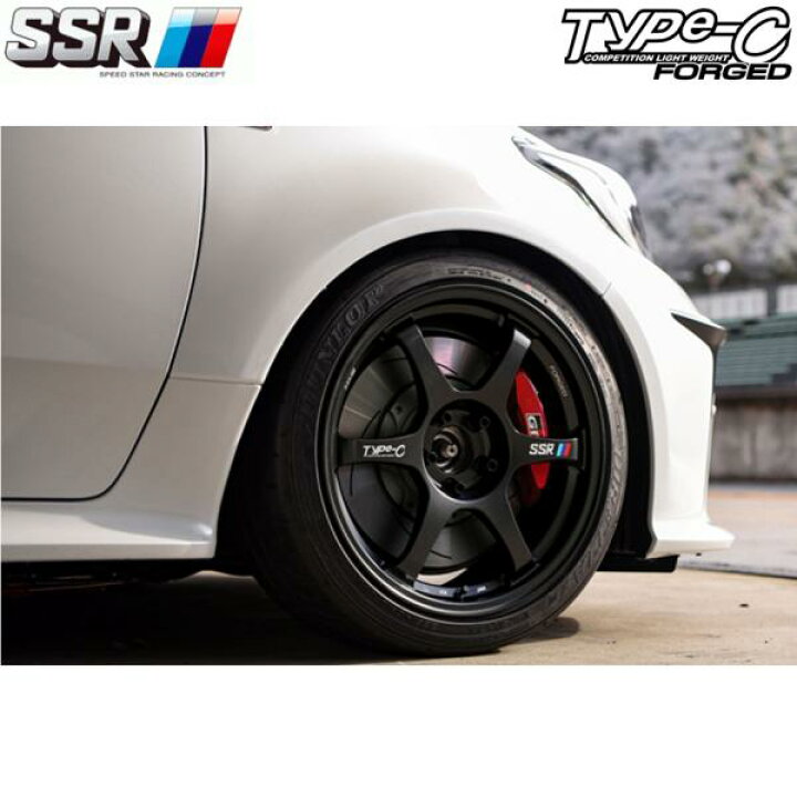 楽天市場】SSR TYPE-C FORGED【タイプC フォージド】18x10.5 ＋15 5H 