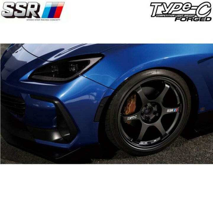 楽天市場】SSR TYPE-C FORGED【タイプC フォージド】18x8.5 ＋44 5H 