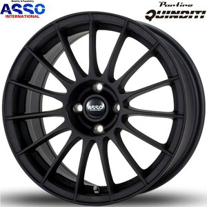 ASSO�y�A�b�\�C���^�[�i�V���i���zPARTIRE QUINDITI�i�p���e�B�[�� �N�C���f�B�`�j 16x7.0 +33 4H/98 �}�b�g�u���b�N�iMB�jx4�{�@�t�B�A�b�g500/�A�o���g500