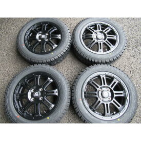 ★数量限定★コスミック【XBLOOD/クロスブラッド】XB01 14x4.5 ＋43 4H/100 サテンブラック x4本 ※ヨコハマ GEOLANDER X-AT 155/65R14