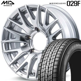 ★数量限定★MID【RMP】029F 16x5.5 ＋20 5H/139.7 ハイパーメタルコート/ミラーカット x4本 ※国産特価タイヤ グッドイヤー スタッドレス 175/80R16