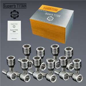 SUP-141540/60PT�ySuperb TITAN�z�V���p�[�u �`�^���{���g M14x1.5�i60�x�e�[�p�[�j�s���A�`�^�j�E�� ��40mmx20�{�i�ЊO�z�C�[�����j