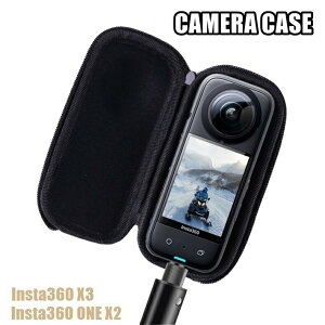 insta360 X3 X2 �J�����P�[�X �ی�P�[�X �{�̃P�[�X ���[ �A�N�Z�T���[ �t�@�X�i�[ �W�b�p�[�^�C�v �R���p�N�g ���^ �����^�� ���B��_ ���[�o�b�O ���h�~ ����΍�