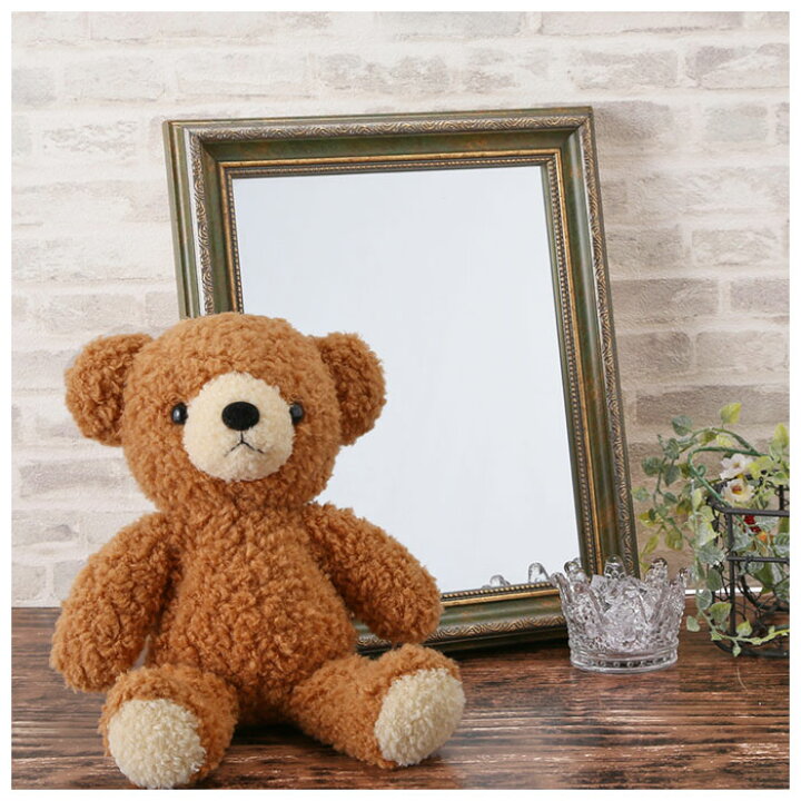送料無料 童心オリジナル 日本製 クマのフカフカ M ぬいぐるみ 高さ29cm クリーム くま 熊 白 可愛い プレゼントに ホットセール