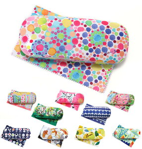 カラフル デザイナーズ ケース同柄クロス ポップ 眼鏡ケース サングラスケース かわいい メガネケース 眼鏡ケース メガネ入れ メガネ保護 めがね 楽天 メガネ収納ケース おしゃれ めがねケ