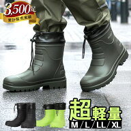 レインブーツ メンズ 楽天 軽量 軽い スノーブーツ 長靴 ショート ショートブーツ シンプル かわいい ラ…