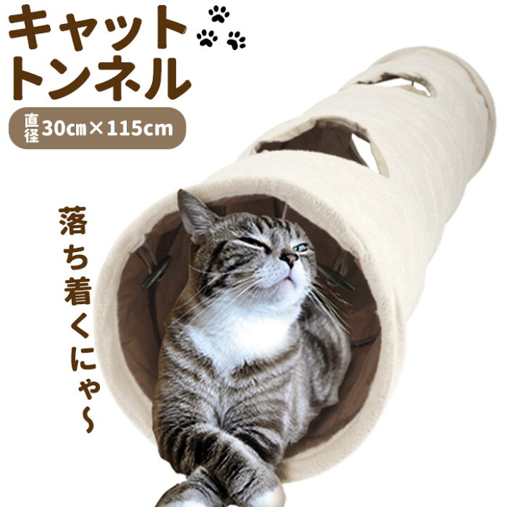 楽天市場 猫 おもちゃ トンネル 楽天 おしゃれ ペット プレイトンネル ネコ 一人遊び ねこ 玩具 キャットトンネル 2穴付き コンパクト 収納 折りたたみ 1 Cm 折畳み式 可愛い 運動不足 誘い玉付き インテリア Backyard Family インテリアタウン