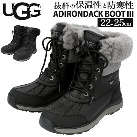 UGG ブーツ 通販 レディース 本革 シープスキン スノーブーツ 防水 おしゃれ 防寒 耐冷 滑りにくい あったか アグ ADIRONDACK BOOT III アディロンダックブーツ 1095141 キャンプ アウトドア ワークブーツ 靴 シューズ