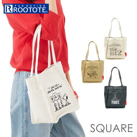 ルートート ミニトート ROOTOTE 8314 楽天 トートバック スヌーピー トートバッグ IP.スクエア.PEANUTS-8C ミニバッグ ミニバック 肩掛け 小さめ レディース メンズ 軽量 おしゃれ かわいい バッグ バック カジュアル