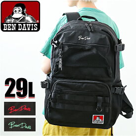 ベンデイビス リュック BDW-8323 楽天 メンズ バックパック デイパック BEN DAVIS リュックサック 通学 通勤 男子 女子 大容量 29L カジュアル おしゃれ 大学生 高校生 中学生 ポケット 多い MESH DAYPACK メンズバッグ