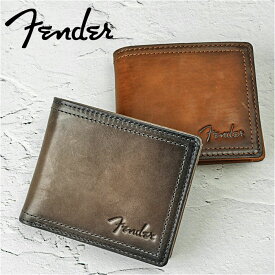 Fender フェンダー 財布 二つ折り 502 楽天 お財布 さいふ 折り財布 折財布 メンズ財布 二つ折り財布 2つ折り財布 コインケース サイフ 小銭入れ 札入れ カード 小銭入れあり レザー 革 メンズ レディース コンパクト ユニセックス シンプル
