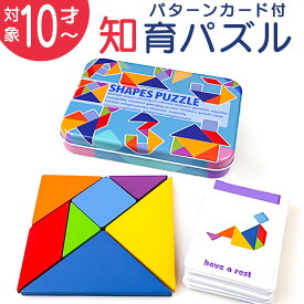 パズル タングラムパズル 知育玩具 楽天 ゲーム 知恵パズル 木製 知育 知育おもちゃ 知育パズル 教育玩具 子ども 子供 キッズ おもちゃ クリエイティブ 図形 頭の体操 想像力 学習玩具 創造力 小学生 贈り物 誕生日 ギフト 男の子 女の子