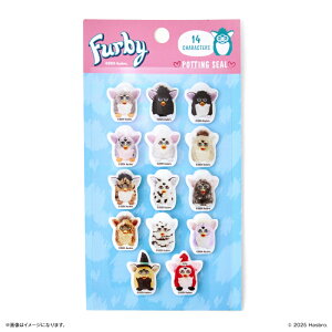 ファービー グッズ 楽天 ぷっくりシール シール キャラクター ぷくぷく ポッティングシール furby ぷにぷにシール 平成 レトロ ぷっくり ぷにぷに 平成レトロファンシー かわいい おしゃれ 可