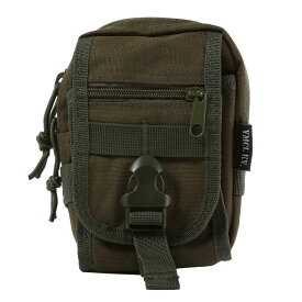 ポーチ メンズ 楽天 スマフォ ★MOLLE対応で装着自在!防水布多機能ビガーポーチ★ ウエストバッグ ミリタリー ベルト通し B96