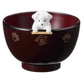 お椀 おしゃれ かわいい 楽天 お吸い物椀 箸置き 食器洗浄機 乾燥機 しるワン 汁わん 汁椀 電子レンジ対応 犬 味噌汁 スープ 茶碗 プラスチック製 箸休め 和食器 ナチュラル 食器 お皿 ボウル イシダ 結婚祝い カトラリー ギフト お祝い