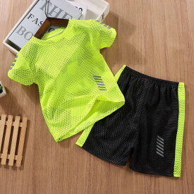キッズ スポーツウェア 半袖 楽天 子供 子ども ジュニア 運動着 上下セット セットアップ トレーニングウェア 男の子 女の子 ショートパンツ 短パン ズボン Tシャツ おしゃれ 速乾 通気性 吸湿 夏 動きやすい シンプル スポーツ 通園 通学 体操 クラブ